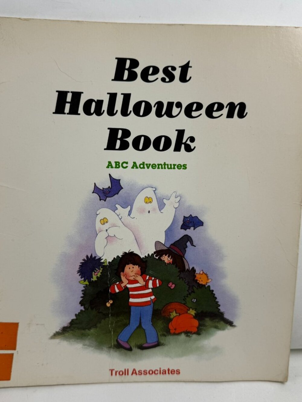Best Halloween Book ABC Adventures Troll Associates Vintage Paperback Kids
